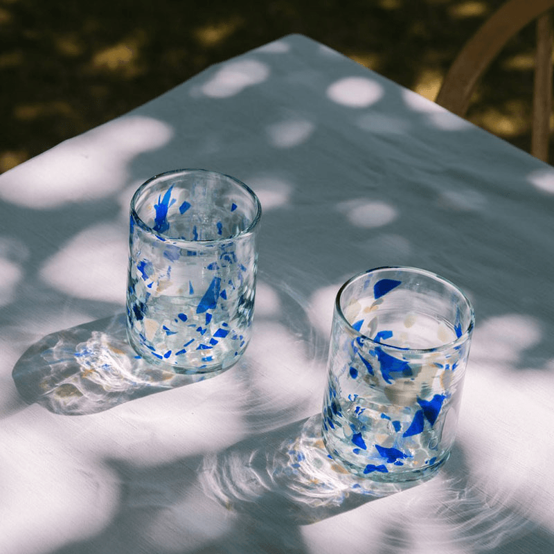 Hielo Set of 4 Tumblers, Blue