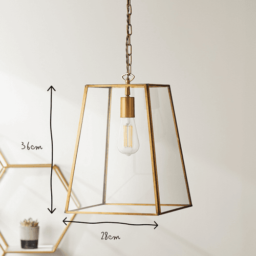 Image showing the Luxor Lantern Pendant product.