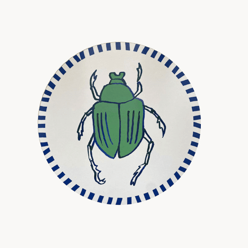 Image showing the Beetle Placemat, D28cm, Multi product.
