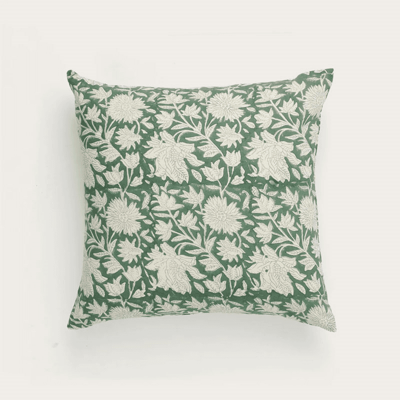 Dora Cushion Cover, Green