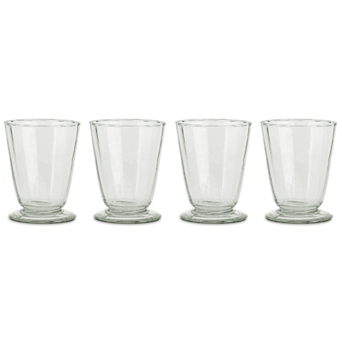 Image showing the Minati Set of 4 Tumblers, Clear product.