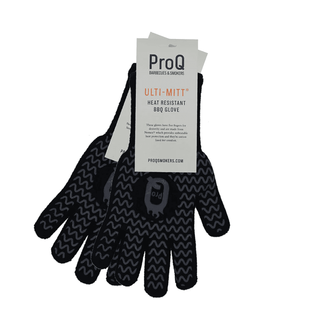 Ulti-Mitt heat resistant BBQ glove, Black