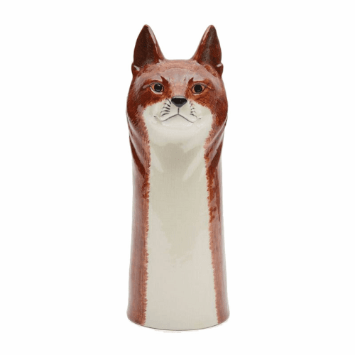 Image showing the Fox Large Flower Vase, H28cm, Brown product.