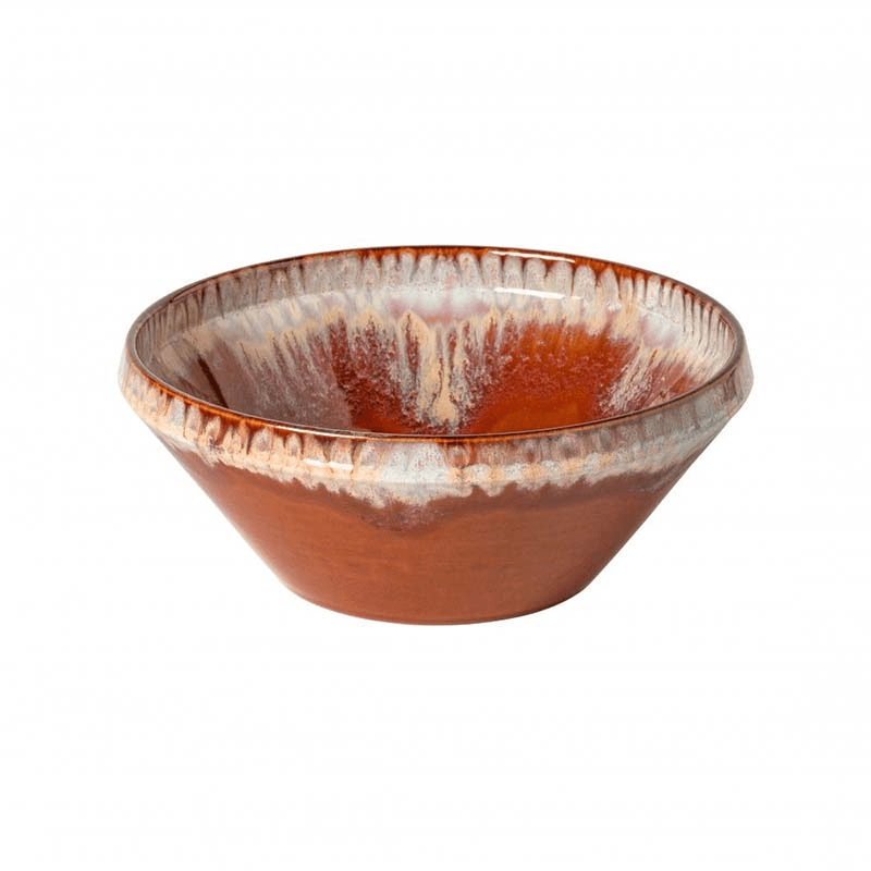 Poterie Serving Bowl, D25cm, Caramel Latte