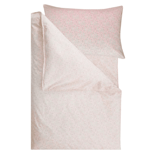 Image showing the Capel Duvet Set, Super King, Pink product.