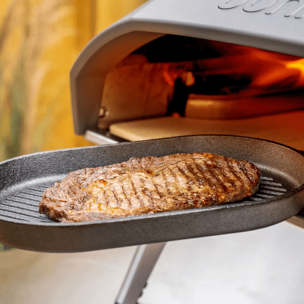 Cast Iron Grizzler Pan, Black
