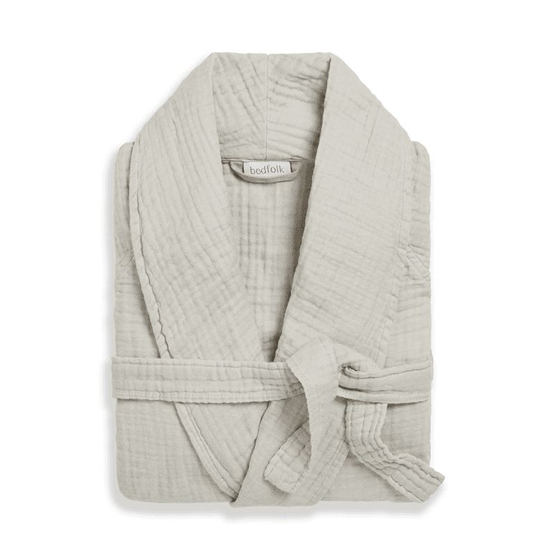 The Dream Cotton Robe, Medium, Clay