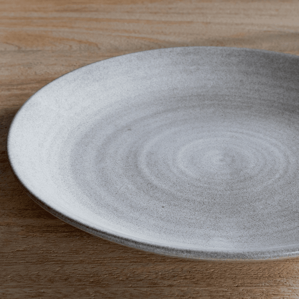 Valinha Dinner Plate, Grey