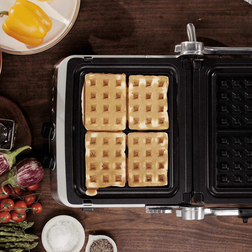 The BBQ and Press Grill Sandwich and panini press, Stainless Steel