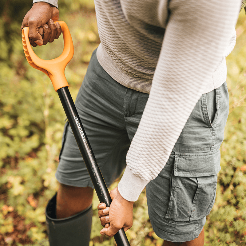 Solid Pointed Spade, L116cm, Black