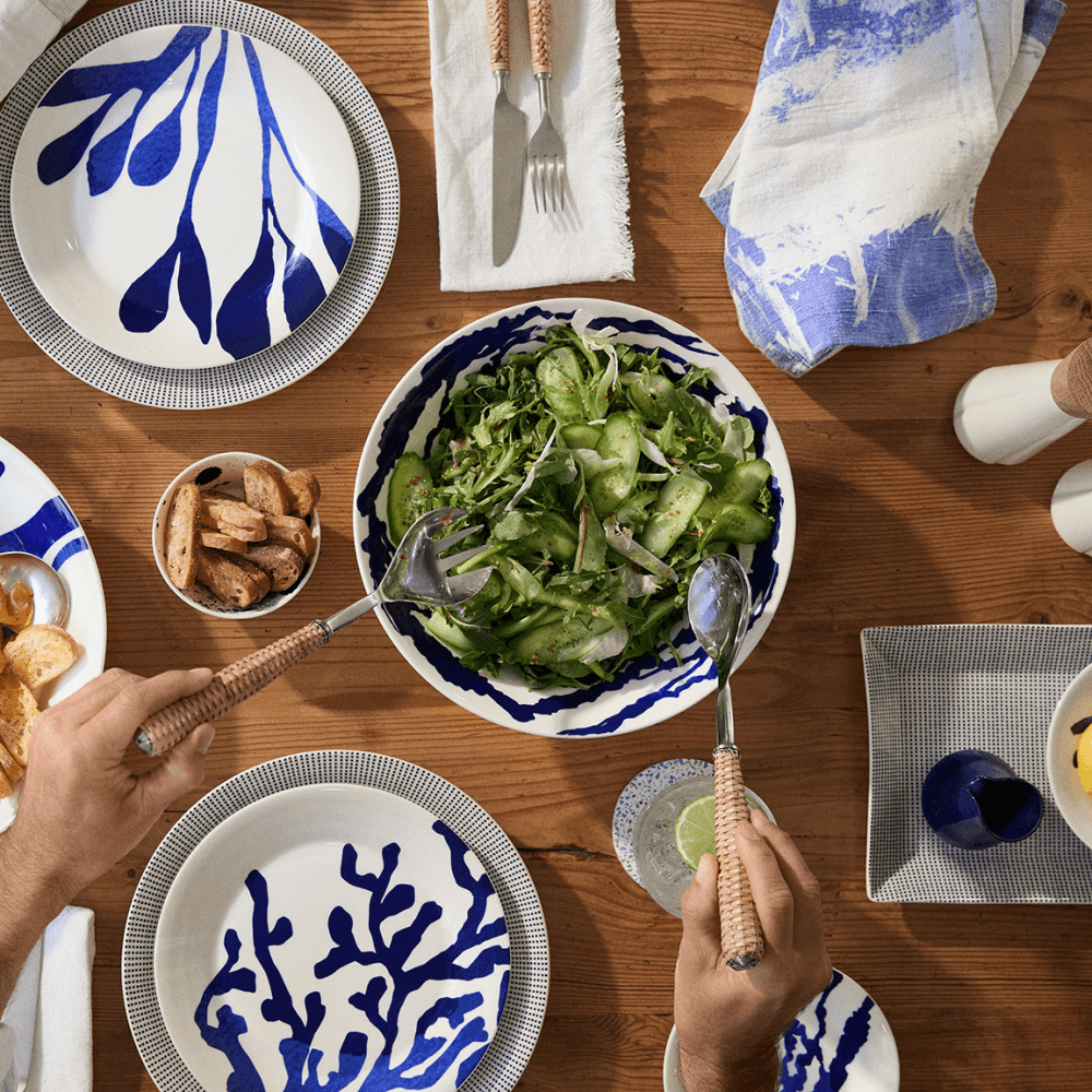 Pacific Serving Bowl, Blue
