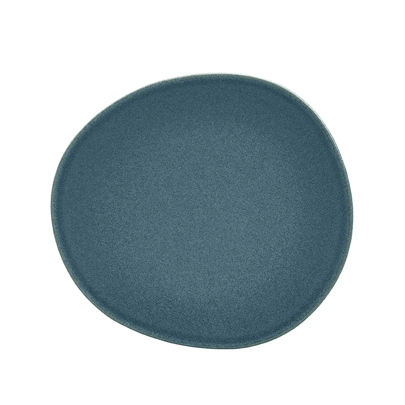 Duna 12 Piece Dinner Set with Deep Plates, Reactif Blue