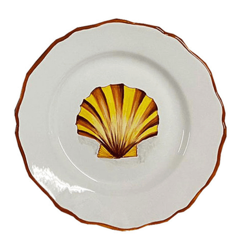 Image showing the La Menagerie D'été Plate, D28cm, Yellow product.