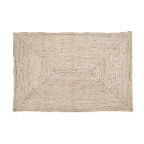Image showing the Classic Rectangular Rug, Jute product.