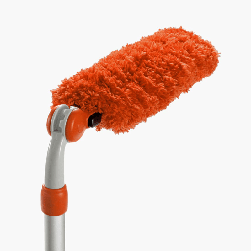 Microfibre extendable duster, red