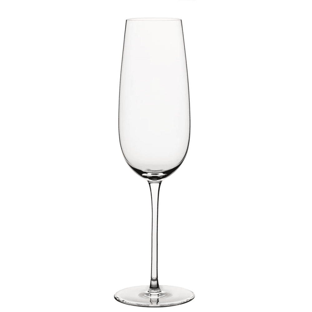 Leila Set of 6 Crystal Champagne Flutes