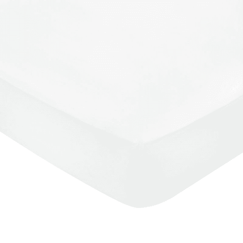 Image showing the Bob Plain Dye Fitted Sheet, King, White product.