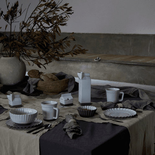 Image showing the Festa Set of 6 Dessert Plates, D21cm, White product.