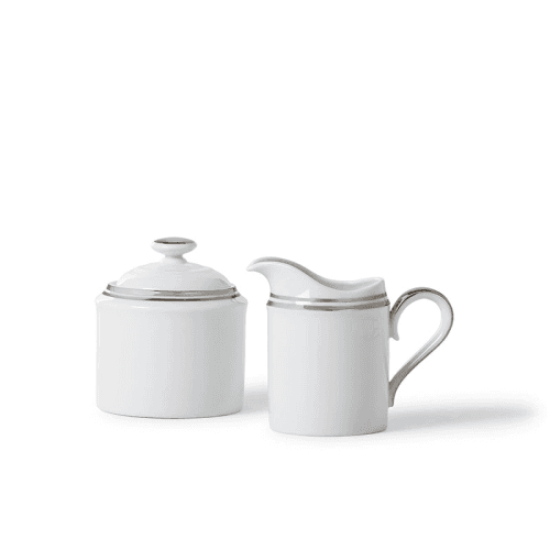 Image showing the Wilshire Creamer Set, Platinum product.