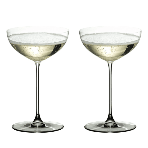 Image showing the Veritas Pair of moscato/coupe glasses, H17 x D10.8cm - 24cl product.