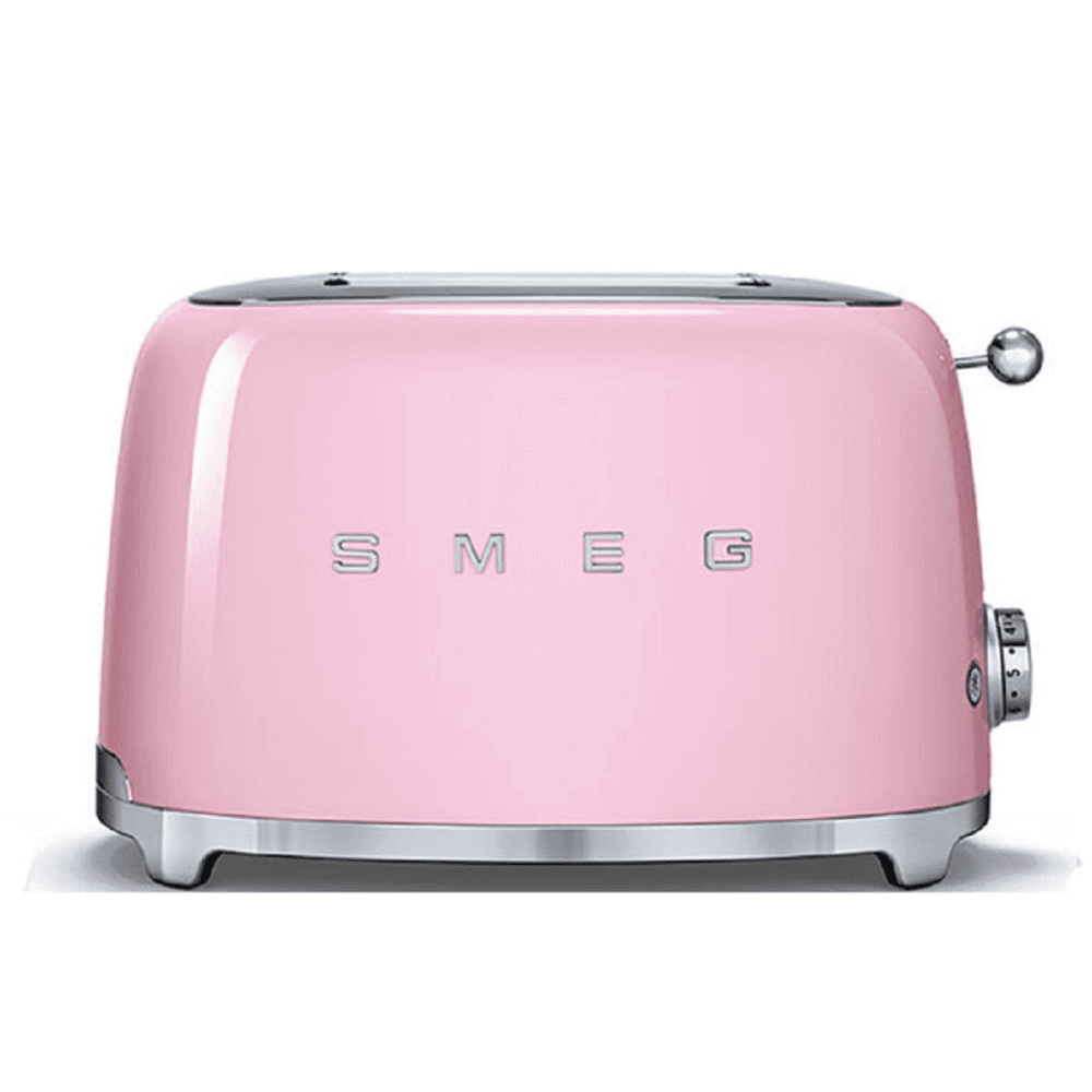 50's Retro 2 slice toaster, Pink