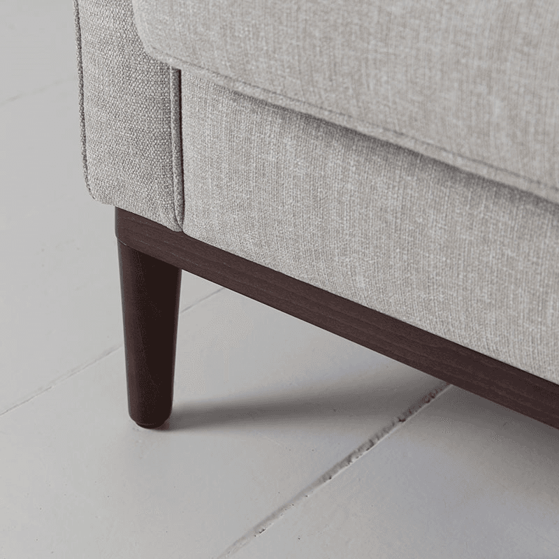Model 02 Linen Armchair, Pumice