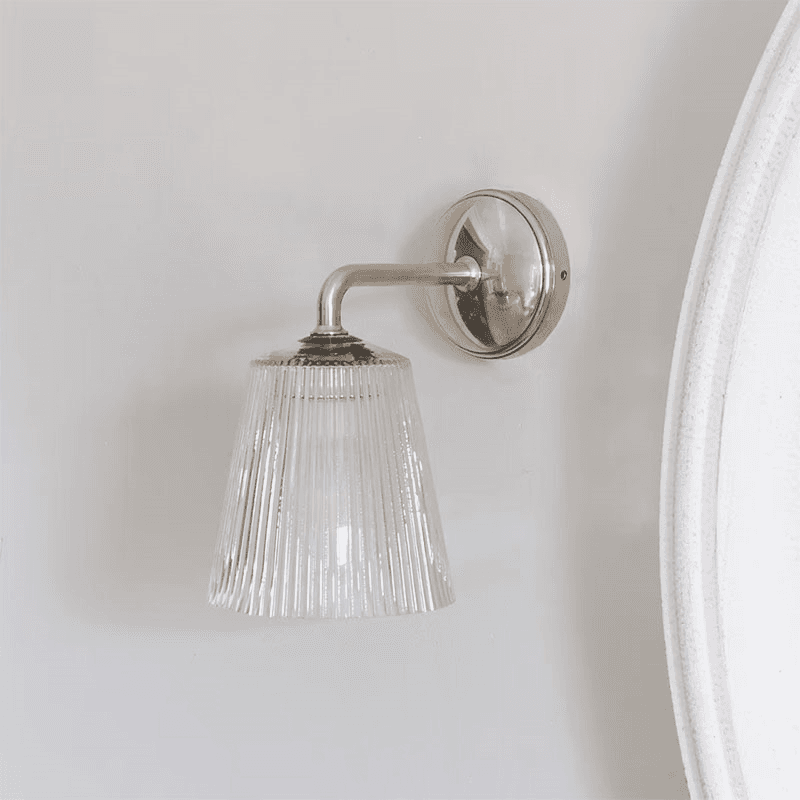 Richmond Flutted Glass Wall Light