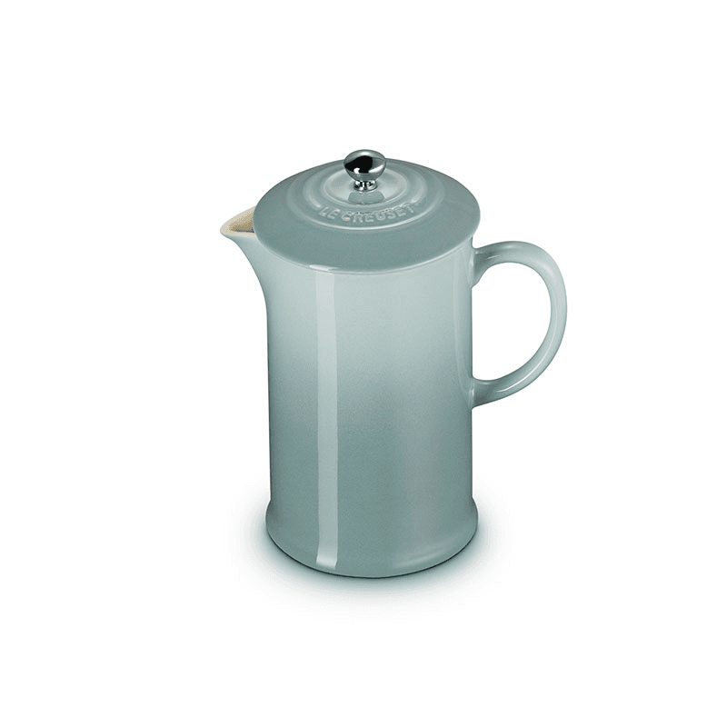 Stoneware Cafetière, 1L, Sea Salt