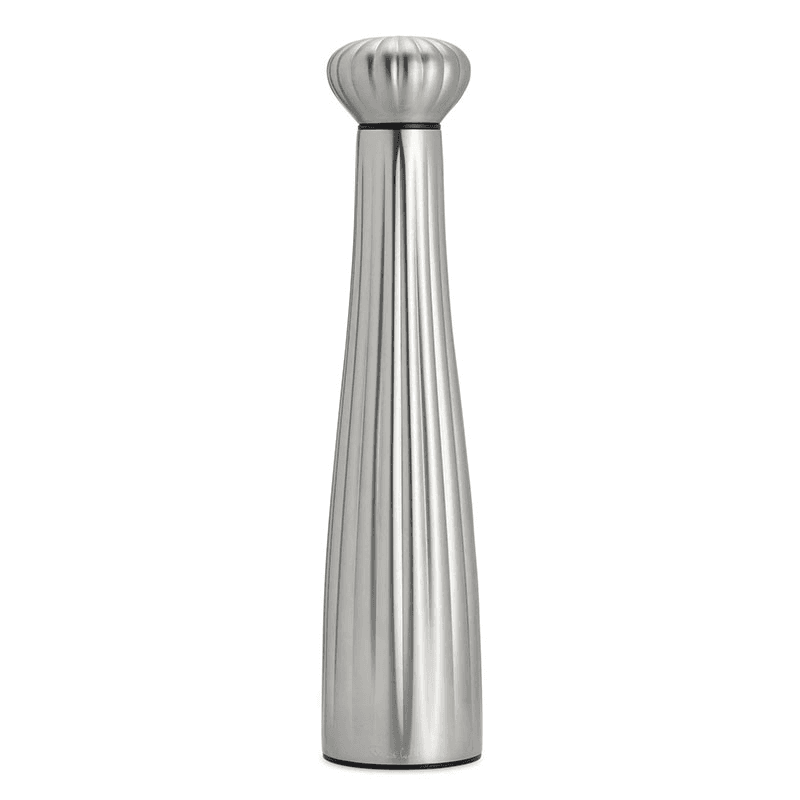 Palm Satin Pepper Mill, Stainless Steel