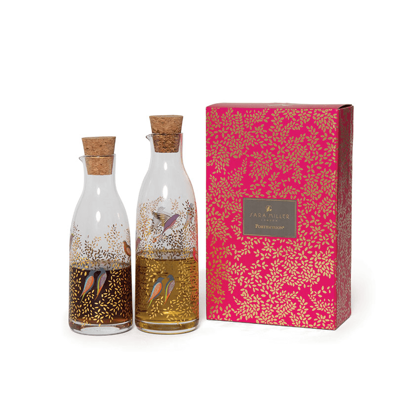 Chelsea Glass Oli & Vinegar Set, Gold