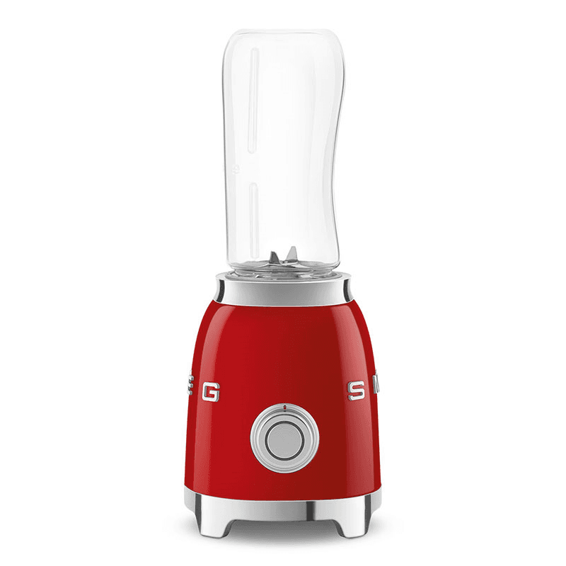 50's Style Mini Blender & Smoothie Maker, 600ml, Red