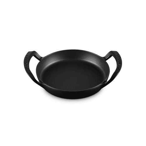 Image showing the BBQ Round Skillet, Satin Black product.