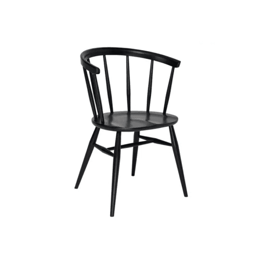 Image showing the Heritage Armchair, Black product.