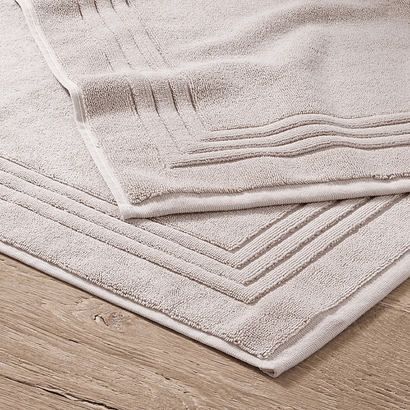 Egyptian Cotton Large Bath Mat, 70 x 110cm, Oatmeal