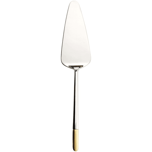 Image showing the Ella Pie Server, Stainless Steel with Partial Gold Plate product.