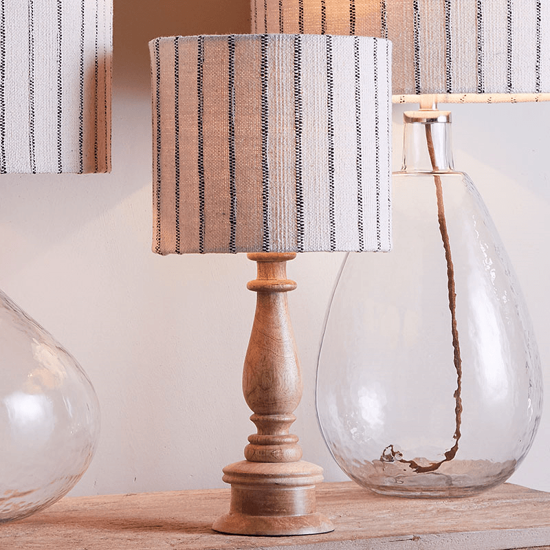 Sanja Cotton Stripe Lampshade