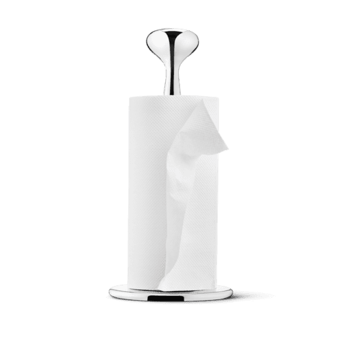Image showing the Alfredo Kitchen roll holder, 32cm, Stainless Steel product.