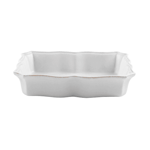 Image showing the Impressions Medium rectangular baker, L30 x W21 x H6cm, White product.