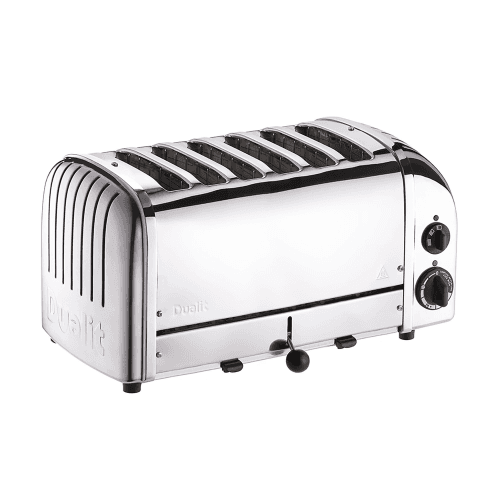 Image showing the Classic Vario 6 slot toaster, Polished Stainless Steel product.