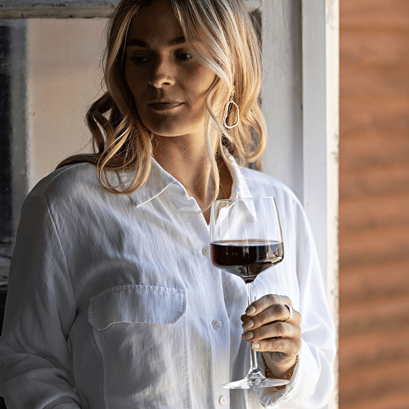 Elevate Set of 2 Wine Glasses, 470ml, Clear