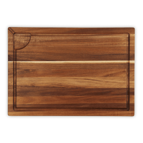 Image showing the Acacia Wood Rectangular Carving Board product.