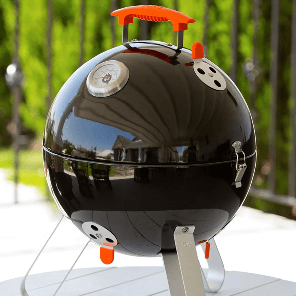 Ranger V4 Charcoal BBQ Smoker, Black