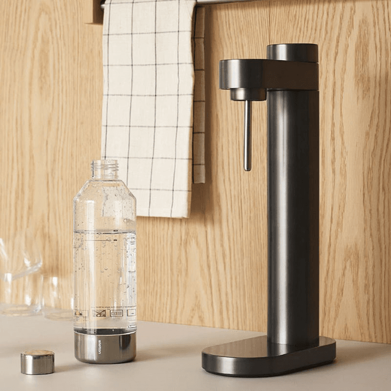 Brus Bottle Cabonator, 850ml, Steel