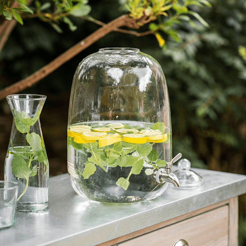 Sunshill Drink Dispenser, 14L, Clear