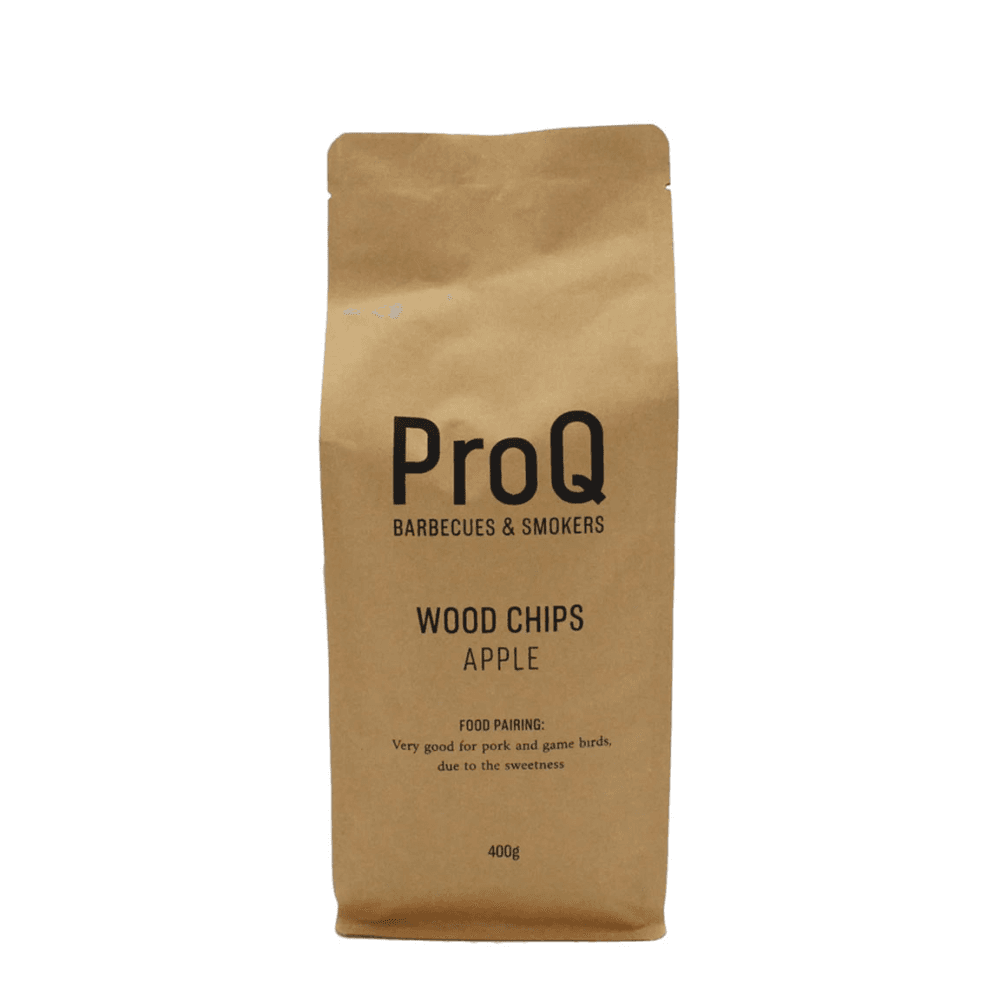 Apple Smoking wood chips bag, Beige