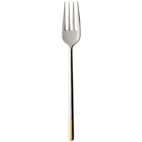 Image showing the Ella Dinner fork, Stainless Steel With Partial Gold Plate product.
