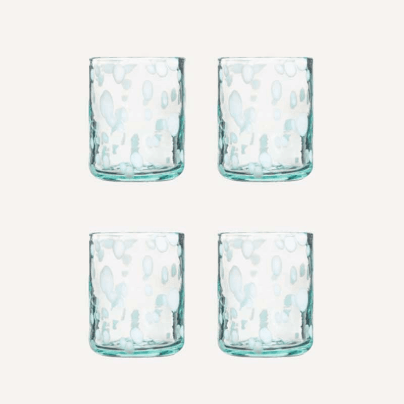 Blanco Set of 4 Tumblers, White