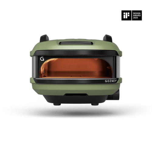Image showing the Tread Portable Pizza Oven, 41.8 x 48.4 x 32 cm, Olive product.