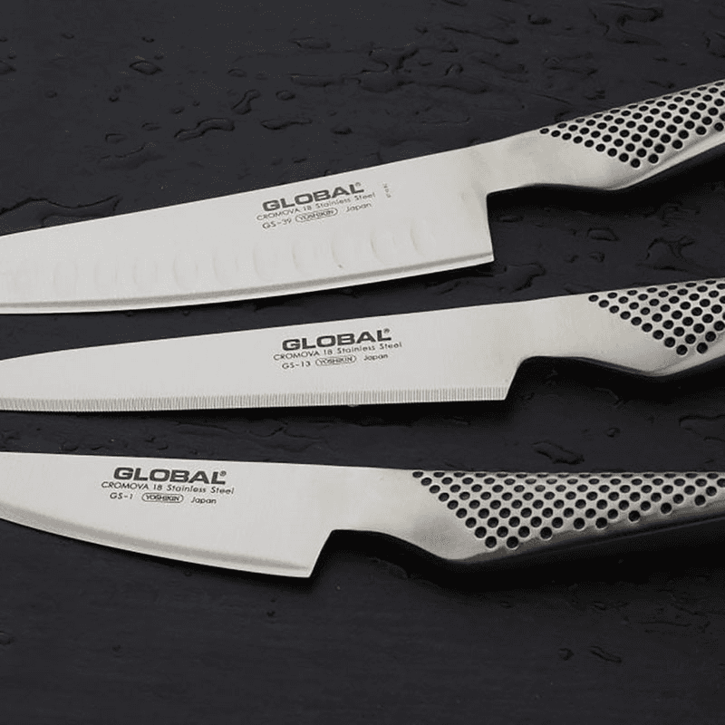 GS Series Serrated utility knife, 15cm, Stainless Steel