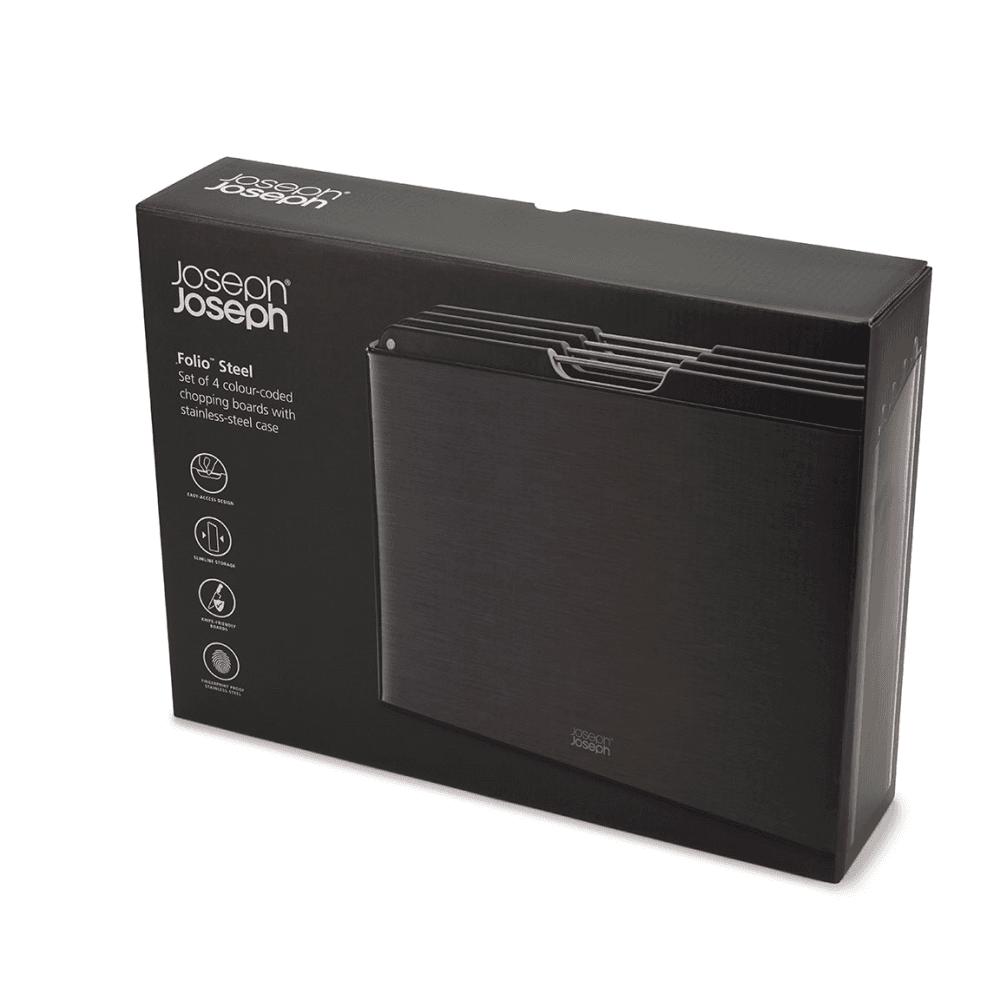 Folio 4 Piece Board Set, Black